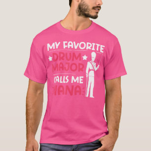 Camiseta Minha Major Nana Avó Nana De Um Tambor Favorito