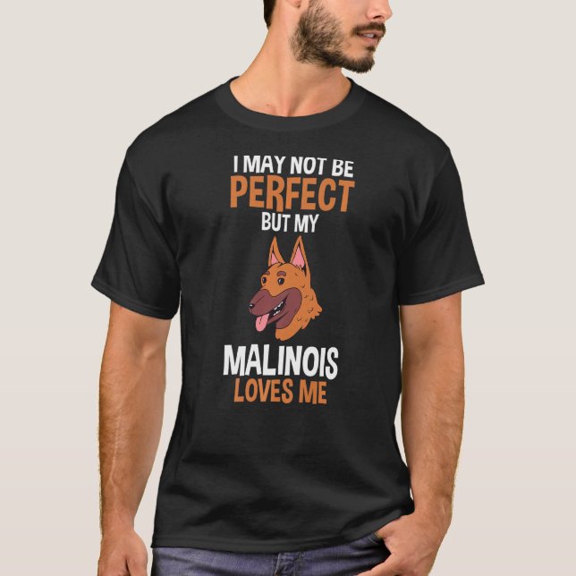 Camiseta Minha Malinois me ama (Frente)