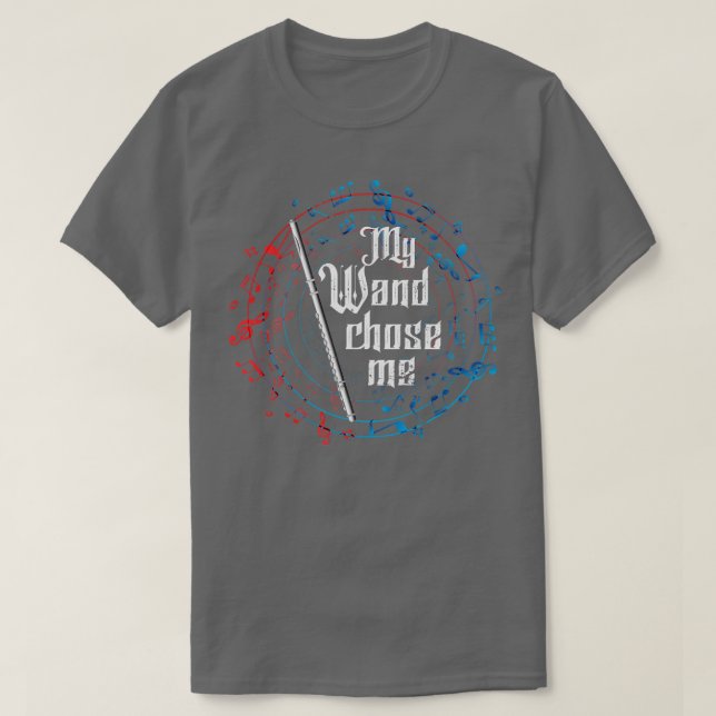 Camiseta Minha Mão Escolheu Flute 1 (Frente do Design)
