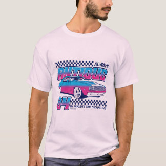 Camiseta Minha Máquina do Tempo Favorita Tem Quatro Rodas