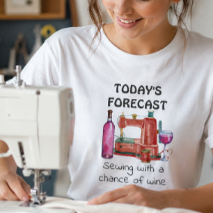 Camiseta Minha Máquina está Chamando e eu Devo Costurar Div