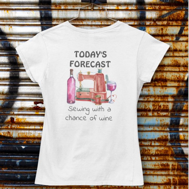Camiseta Minha Máquina está Chamando e eu Devo Costurar Div (Criador carregado)