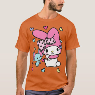 Camiseta Minha Melodia e Amigo Doce Corações