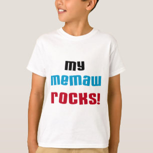 Camiseta Minha Memaw Rocks T-shirts e presentes