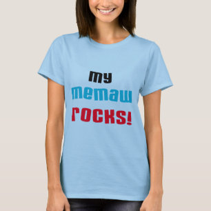 Camiseta Minha Memaw Rocks T-shirts e presentes