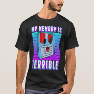 Camiseta Minha memória é um pun de disquete avançado u2013