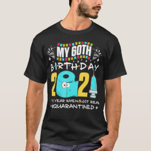 Camiseta Minha Merda de 60º Aniversário ficou muito em quar