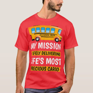 Camiseta Minha missão é entregar vida 27s com segurança mai