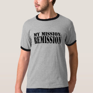 Camiseta MINHA MISSÃO: T-shirt da campainha da REMISSÃO