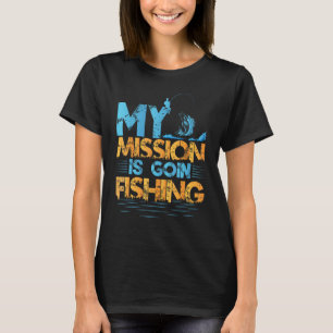 Camiseta Minha Missão Vai Pescar