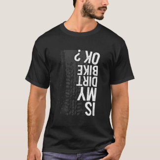 Camiseta Minha Moto de Trilha Está Bem Moto Motociclista