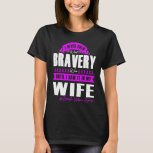 Camiseta Minha MULHER BRAVERY WIFE Guerreira da Violência D