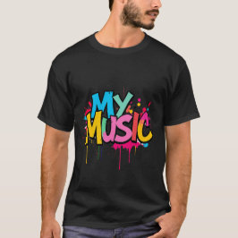 CAMISETA MINHA MÚSICA