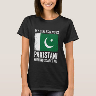 Camiseta Minha namorada é paquistanesa Nada me assusta paqu