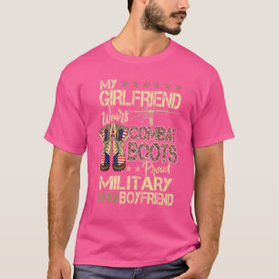 Camiseta Minha Namorada Veste Combate Boots Orgânicos B Mil