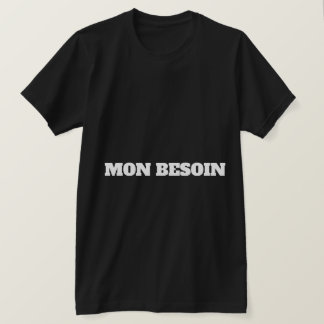 CAMISETA MINHA NECESSIDADE