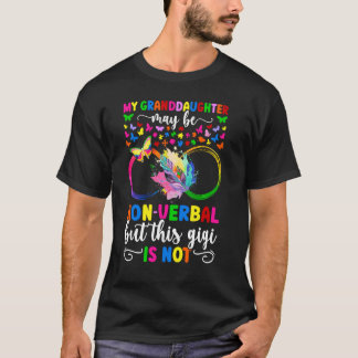Camiseta Minha Netinha Orgulhosa Autismo Gigi Guerreiro Aut