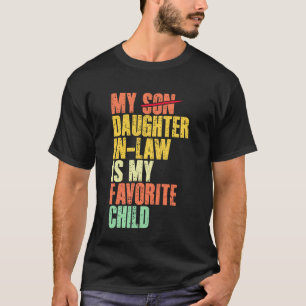 Camiseta Minha Nora é Meu Filho Favorito Engraçado - Re