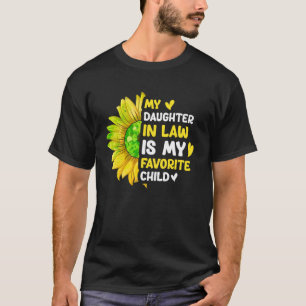 Camiseta Minha Nora é Meu Filho Favorito Família Sol