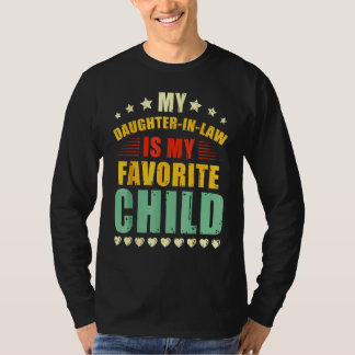 Camiseta Minha Nora É Meu Filho Favorito Pai Engraçado