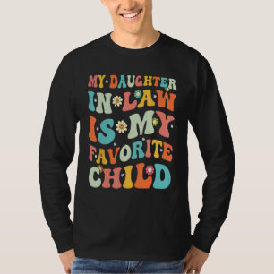 Camiseta Minha Nora É Meu Filho Favorito Retro Dia Dos Pais