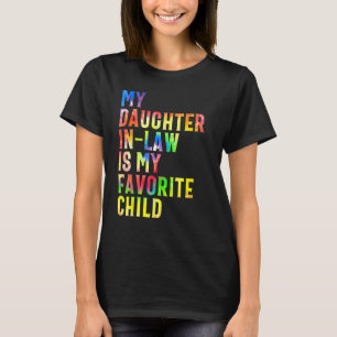 Camiseta Minha Nora É Minha Filha Favorita Mãe em