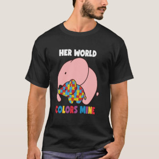Camiseta Minha Orgulho Mãe Filha Meninas Autistas Conscient