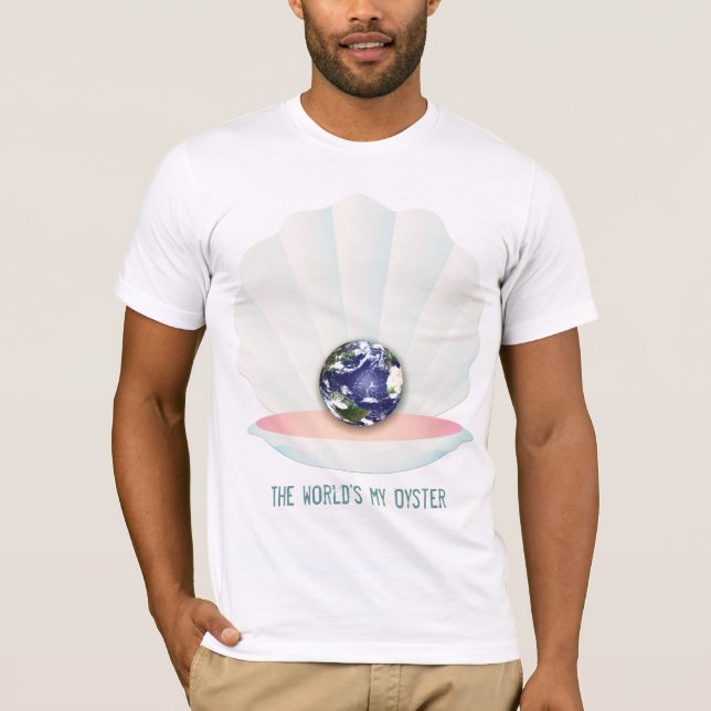 Camiseta Minha ostra do mundo (Frente)