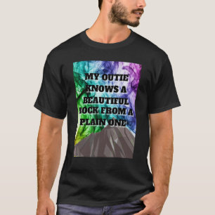 Camiseta Minha Outie Conhece Uma Bela Rocha De Um Planador