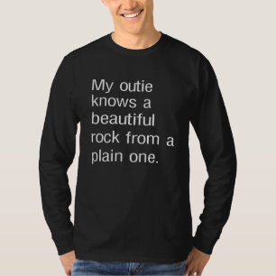 Camiseta Minha Outie Conhece Uma Bela Rocha De Uma Planta 8