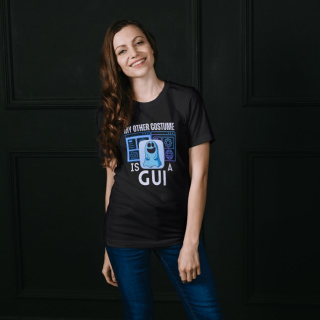 Camiseta Minha outra fantasia é uma GUI.b (Criador carregado)