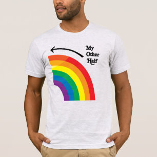 Camiseta MINHA OUTRA METADE DIREITA -.png T-Shirt