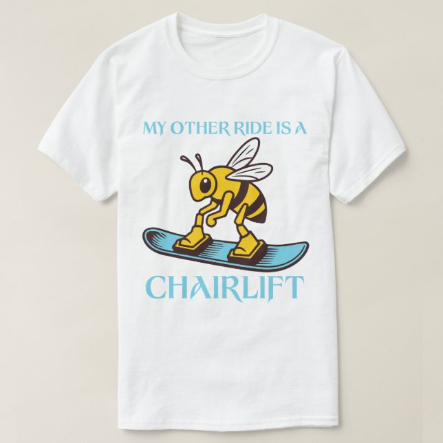Camiseta Minha Outra Viagem é o Chairift (Frente do Design)