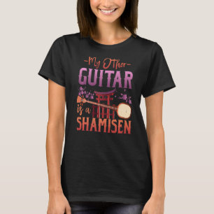 Camiseta Minha Outra Violão É Um Shamisen