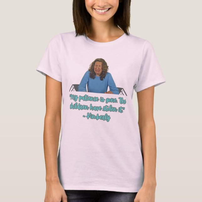 Camiseta Minha Paciência Acabou (Frente)