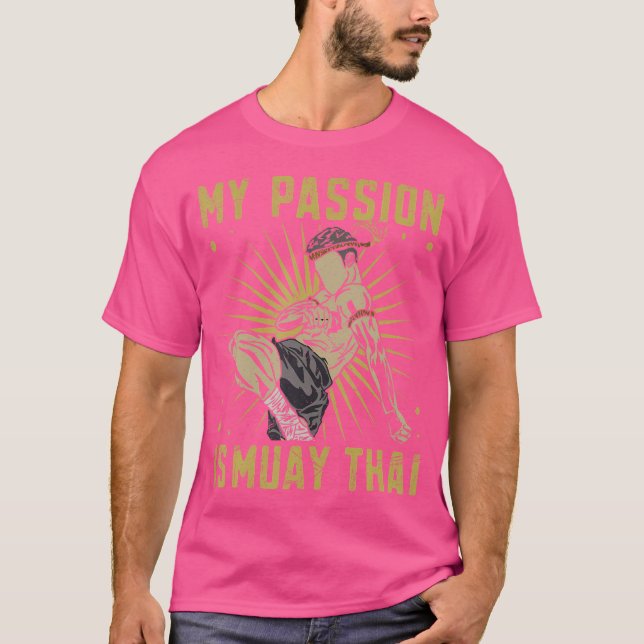 Camiseta Minha Paixão É Muay Thai (Frente)