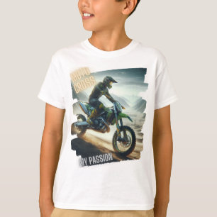 Camiseta Minha paixão: Motocross