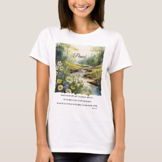 Camiseta Minha Paz Eu Te Dou T-Shirt Cristã