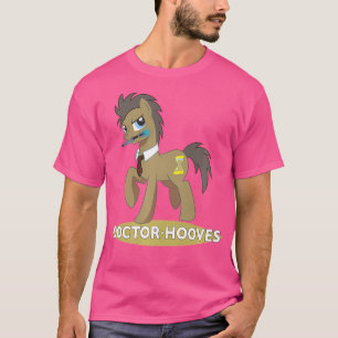 Camiseta Minha Pequena Amizade Pônea É Magia Doutor Hooves 