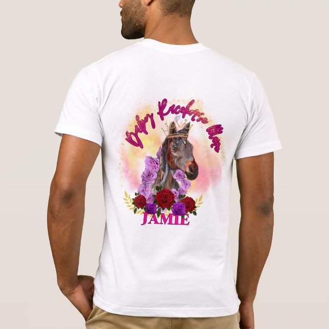 Camiseta minha perna não vai assim (Verso)