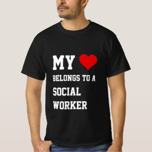 Camiseta Minha Pertença A Um T-Shirt Do Trabalhador Social