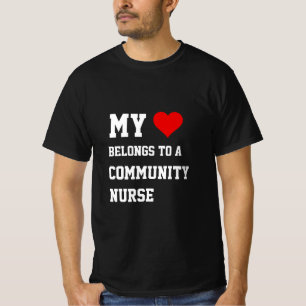 Camiseta Minha Pertença A Uma Enfermeira Comunitária