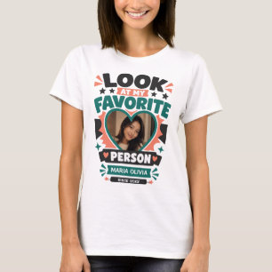 Camiseta Minha Pessoa Favorita Casal Personalizado