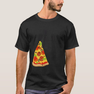 Camiseta Minha Pirâmide Comida Pizza Fatia Engraçada Pizza