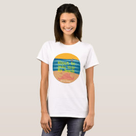 Camiseta Minha praia! Martha's Vineyard Ladies Tee