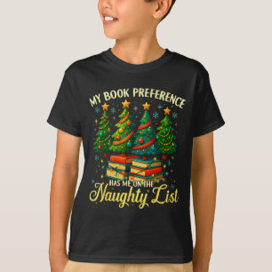 Camiseta Minha Preferência de Livro Me Coloca Na Lista Trav