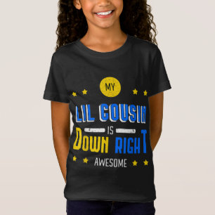 Camiseta Minha Prima Lil Está Abaixo A Síndrome Incrível