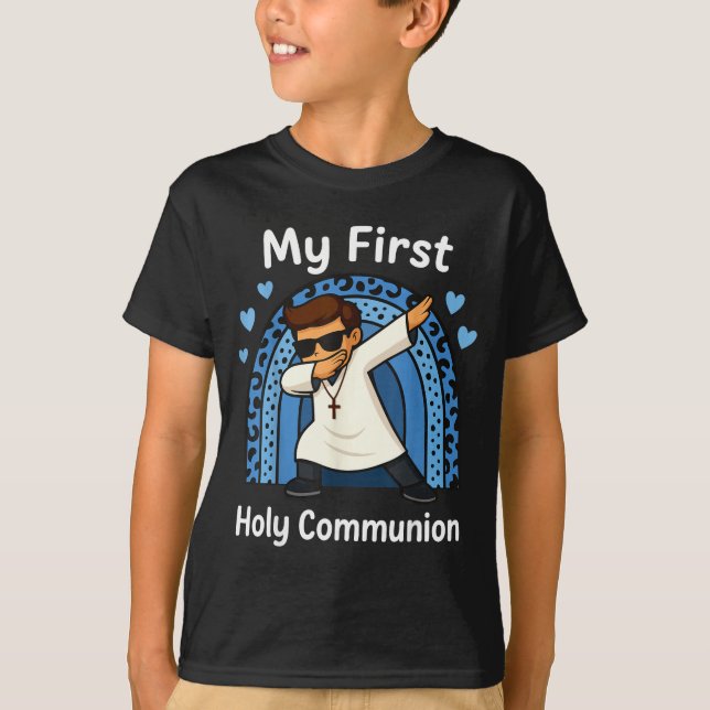 Camiseta Minha Primeira Comunhão Solene (Frente)