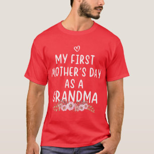 Camiseta minha primeira mãe como presente de Dia de as mães