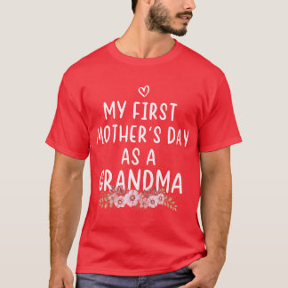Camiseta minha primeira mãe como presente de Dia de as mães